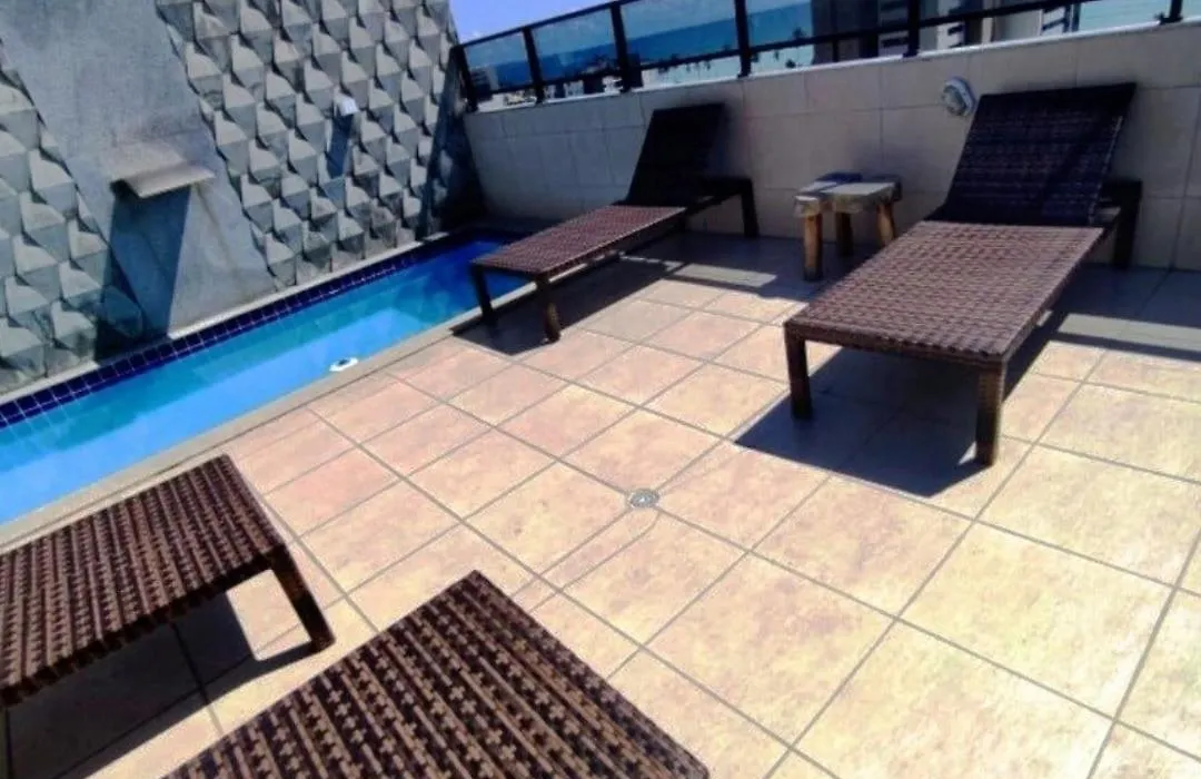 Blutower Apto Wi-Fi Piscina Vistamar Na Cobertura-1