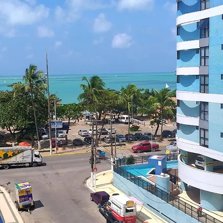 NA BEIRA MAR DE PAJUCARA- EDIF NEO- APARTAMENTO QUARTO E SALA -TEM VARANDA- VISTA LATERAL DO MAR- RUA JULIO PLECH FILHO 60 ESQUINA COM AVENIDA DOUTOR ANTONIO GOUVEIA - CONSUMO ELETRICO É PAGO No CKECK-OUT 1KWH É 1,35 REIAS - TEM TELA DE PROTEÇÃO-3