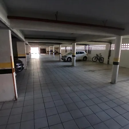 Stúdio com restaurante, mini-mercado, academia, vista praia, piscina - Apto 508-2