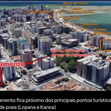 Apartamento Ponta Verde-Pajuçara - Edf-Soho 2 Quartos - Castelo B Temporada-3