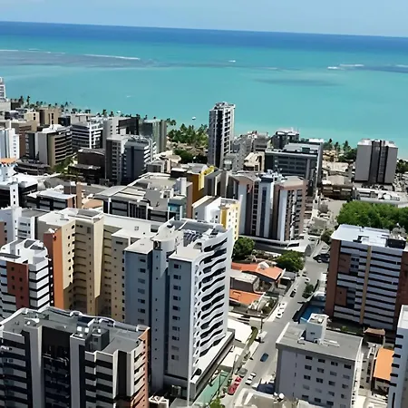 Studio Design AP401 Novo e Belíssimo entre a Ponta Verde e Pajuçara em Maceió-3