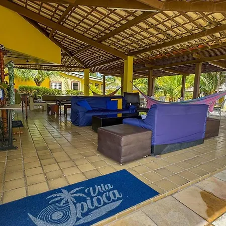 Casa à Beira Mar, piscina e 4 suítes na praia de Ipioca-Maceió-AL - Vila Ipioca-2