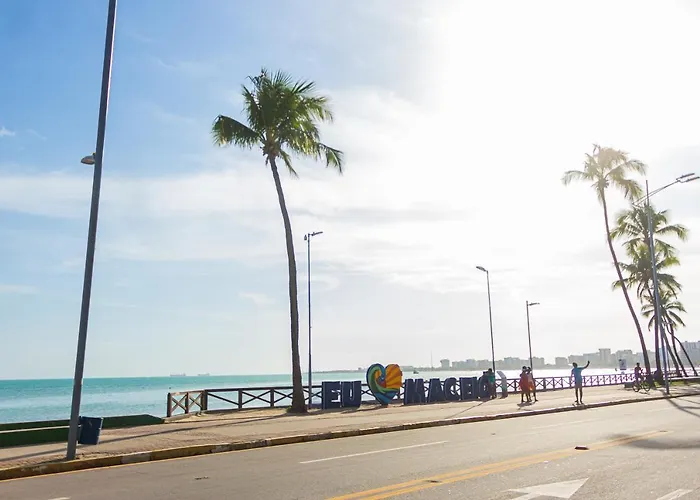 Pet friendly Apartamento Aconchegante Na Orla De Pajucara - Neo 2- Apto 408 Maceio 