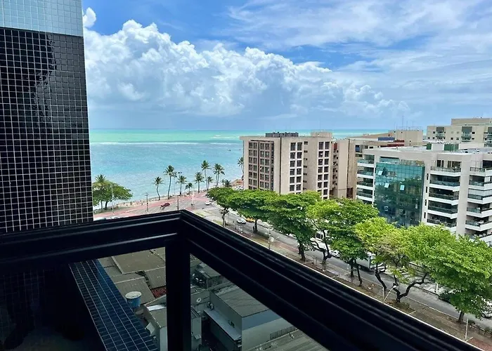 Edificio Sky Concept - Apt 1003 - Quarto E Sala Com Ar Condicionado, Piscina, Academia, Area Kids, Proximo A Praias Turisticas E Bares Badalados Maceio 