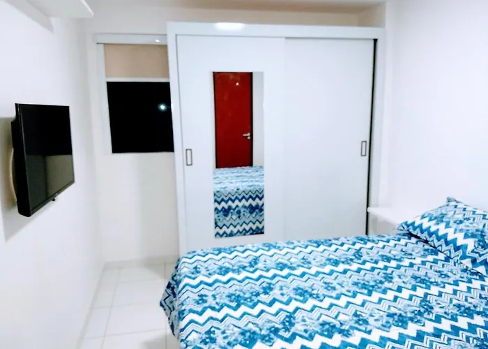 Pet friendly Confortavel Apartamento Com Piscina 300Mt Da Praia Maceio 